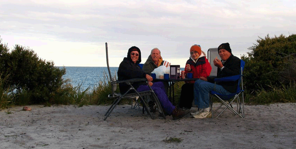 Freezing in Freycinet